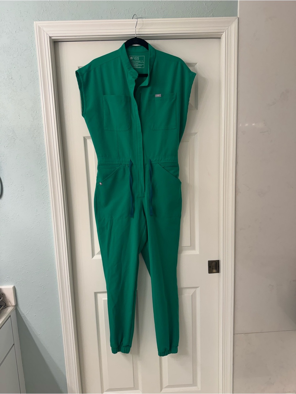 Figs Women's Evergreen Rafaela Cargo Jumpsuit